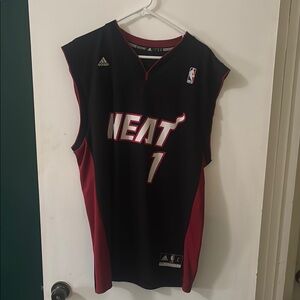 Adidas Miami Heat Chris Bosh jersey